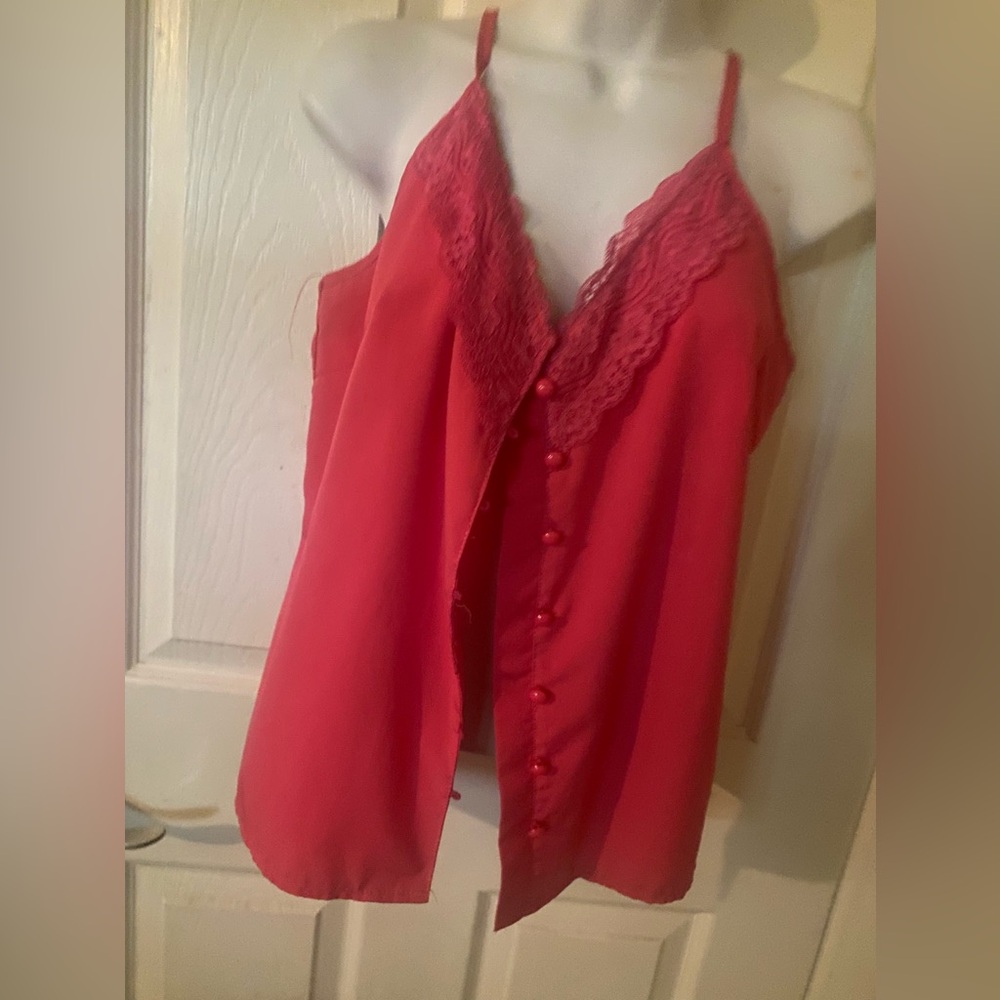 SHEIN Vibrant Pink Top